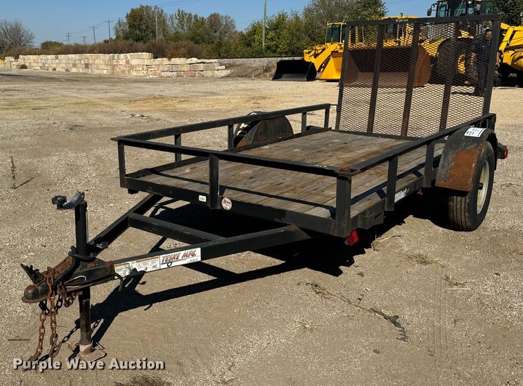 image for item DT2057 2019 Teske Manufacturing Inc  utility trailer