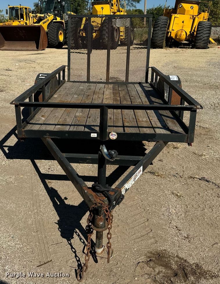 image for item DT2057 2019 Teske Manufacturing Inc  utility trailer