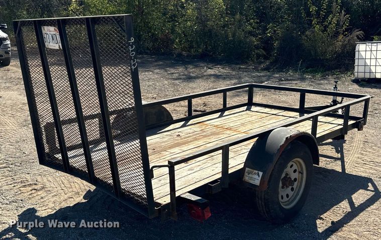 image for item DT2057 2019 Teske Manufacturing Inc  utility trailer