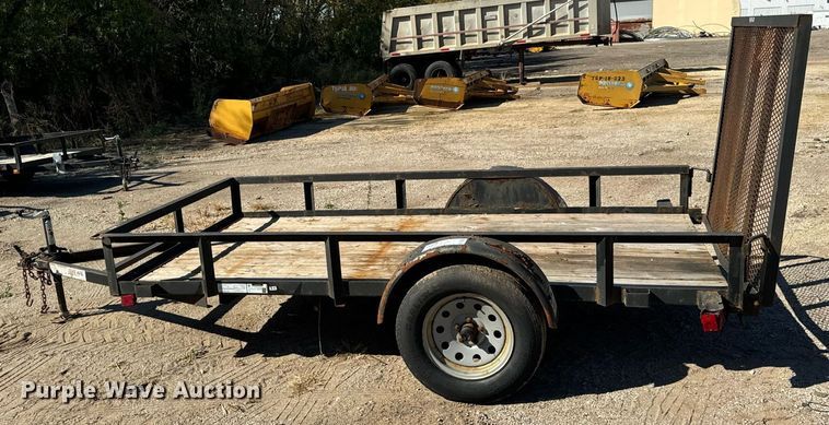 image for item DT2057 2019 Teske Manufacturing Inc  utility trailer