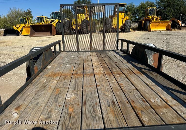 image for item DT2057 2019 Teske Manufacturing Inc  utility trailer