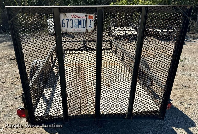 image for item DT2057 2019 Teske Manufacturing Inc  utility trailer