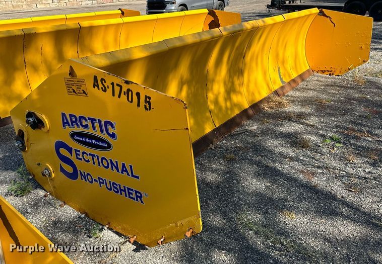 image for item DT2063 Arctic  17HD 17' W wheel loader snow pusher 