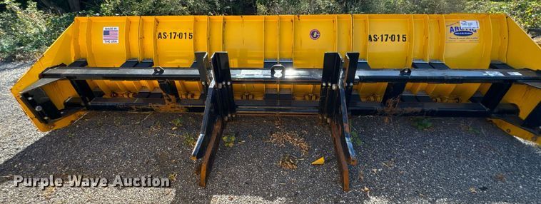 image for item DT2063 Arctic  17HD 17' W wheel loader snow pusher 