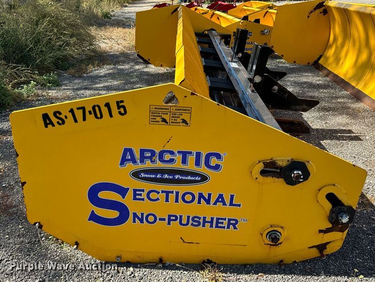 image for item DT2063 Arctic  17HD 17' W wheel loader snow pusher 