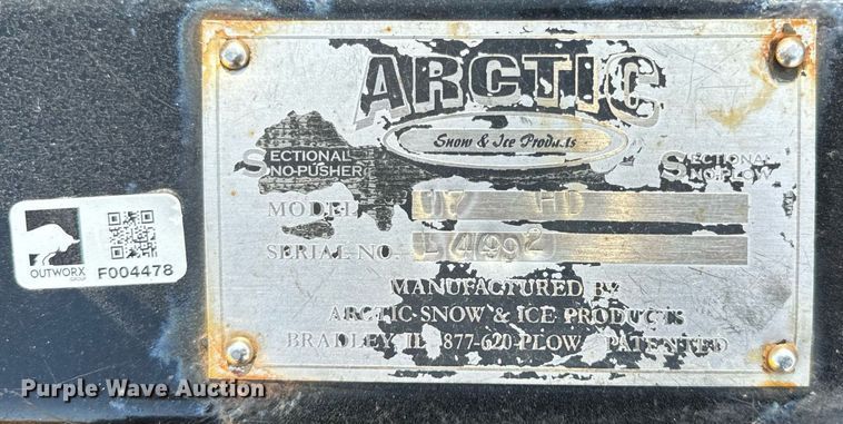 image for item DT2063 Arctic  17HD 17' W wheel loader snow pusher 