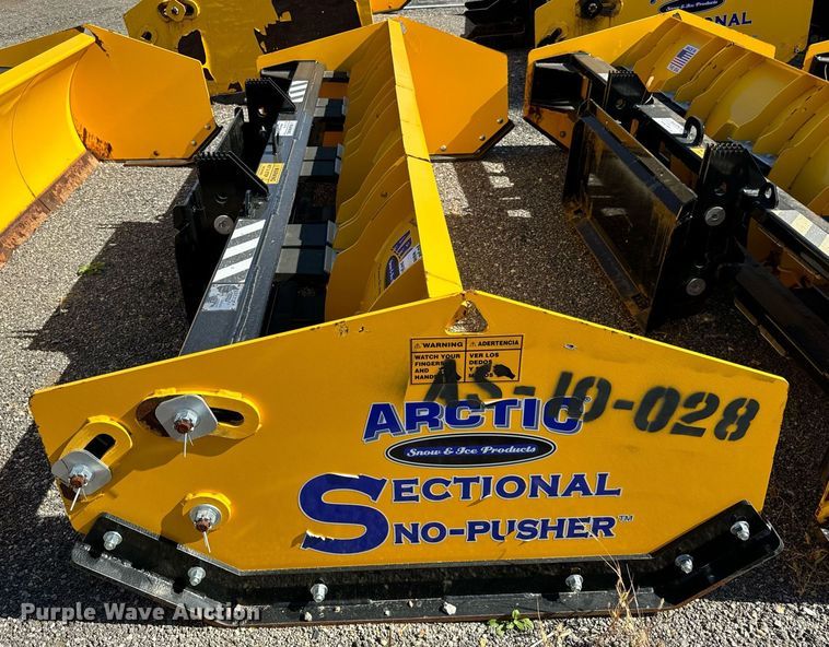 image for item DT2065 Arctic  LD10.5 skid steer snow pusher