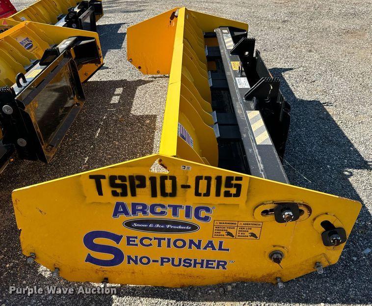 image for item DT2066 Arctic  10.5LD skid steer snow pusher