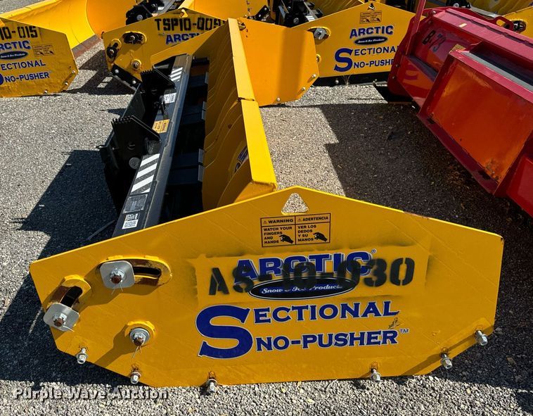 image for item DT2067 Arctic  LD10.5 skid steer snow pusher