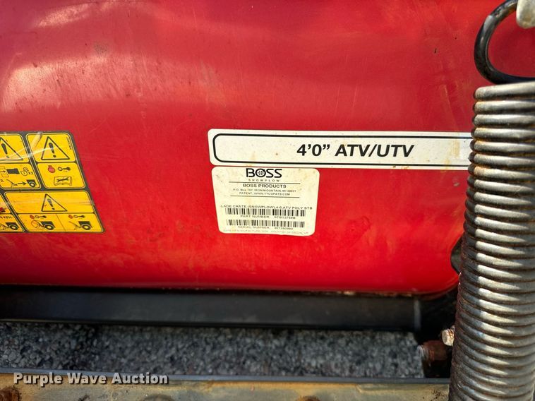 image for item DT2072 Boss  Snowrator  snow pusher