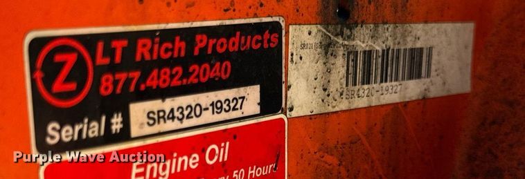 image for item DT2073 Snowrator  ZX4 snow pusher