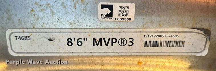 image for item DT2080 Western  MVP 3 8' 6