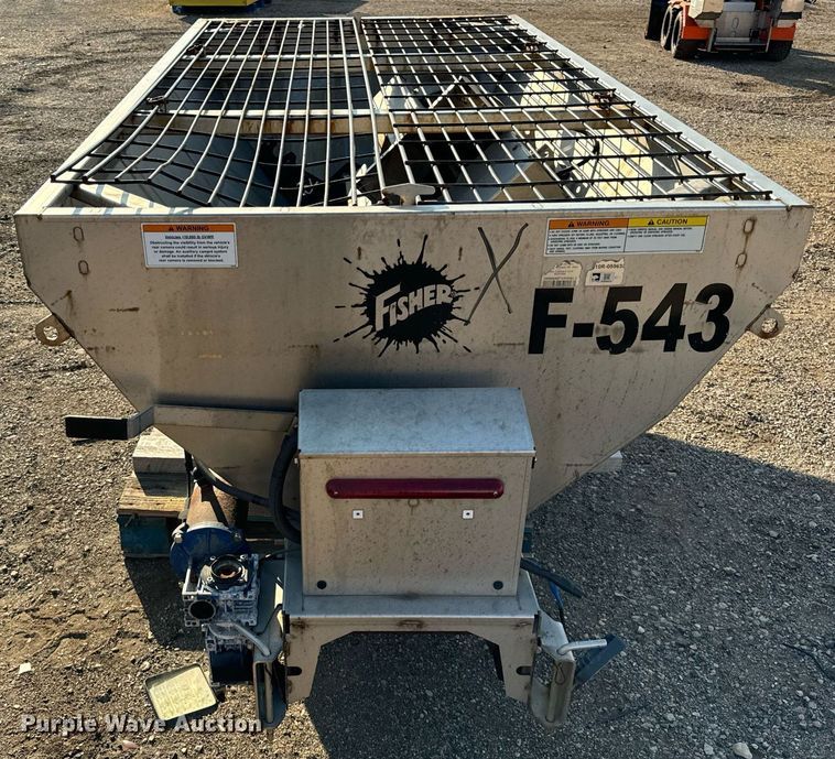 image for item DT2085 Fisher Steel Caster spreader