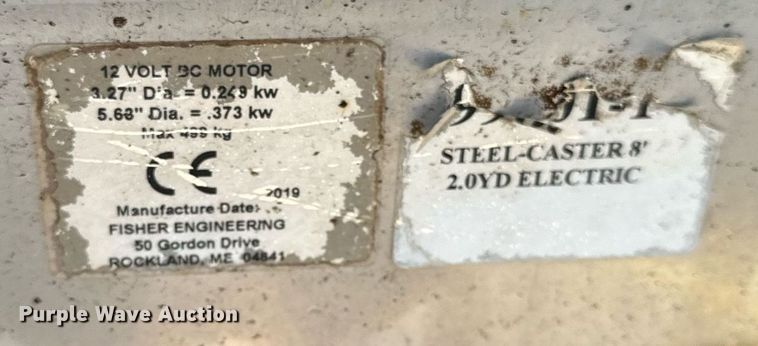 image for item DT2085 Fisher Steel Caster spreader