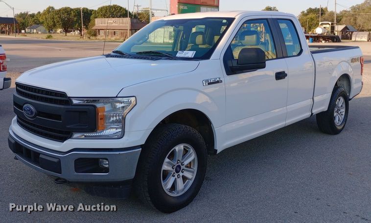 image for item DW0782 2018 Ford F150 SuperCab pickup truck