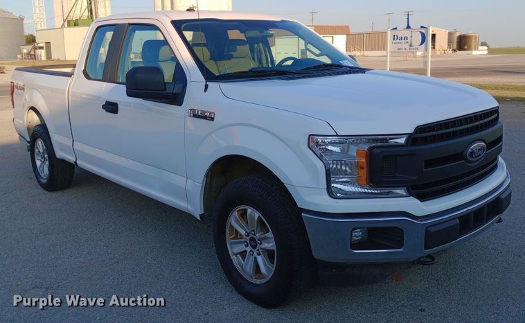 image for item DW0782 2018 Ford F150 SuperCab pickup truck