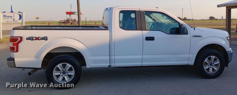 image for item DW0782 2018 Ford F150 SuperCab pickup truck