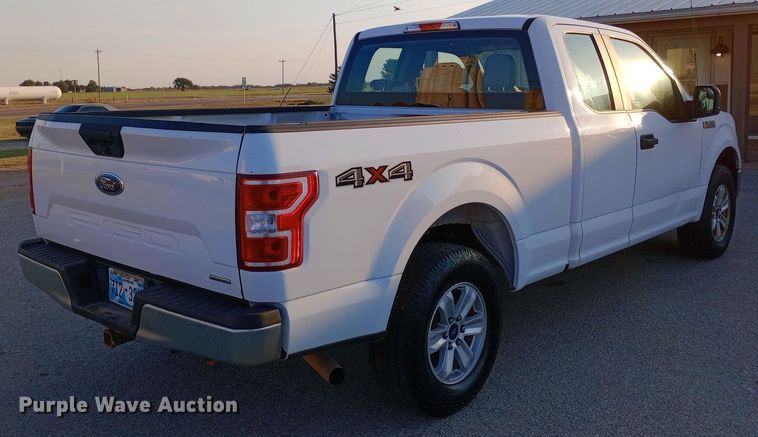 image for item DW0782 2018 Ford F150 SuperCab pickup truck