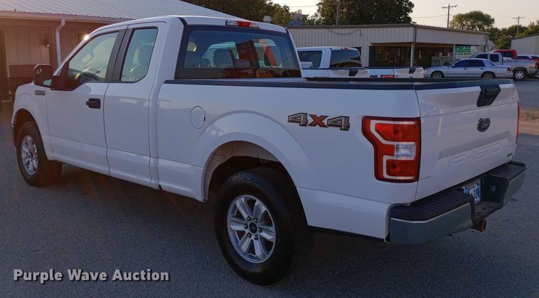 image for item DW0782 2018 Ford F150 SuperCab pickup truck