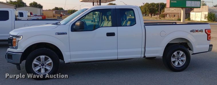 image for item DW0782 2018 Ford F150 SuperCab pickup truck