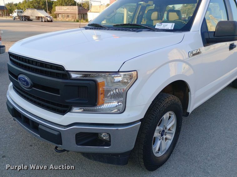 image for item DW0782 2018 Ford F150 SuperCab pickup truck
