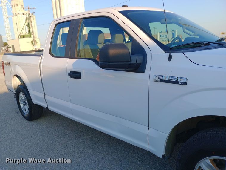 image for item DW0782 2018 Ford F150 SuperCab pickup truck