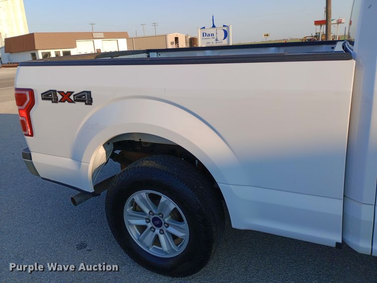 image for item DW0782 2018 Ford F150 SuperCab pickup truck