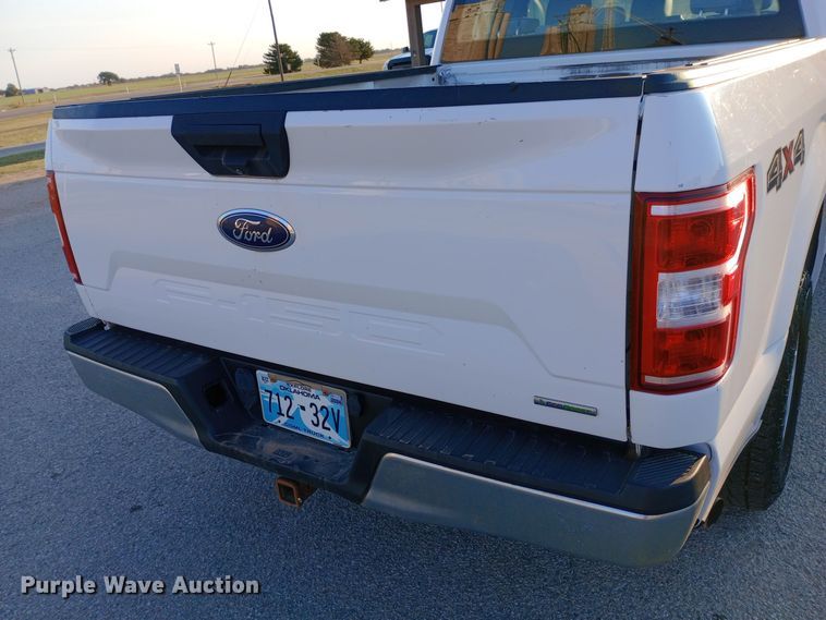 image for item DW0782 2018 Ford F150 SuperCab pickup truck