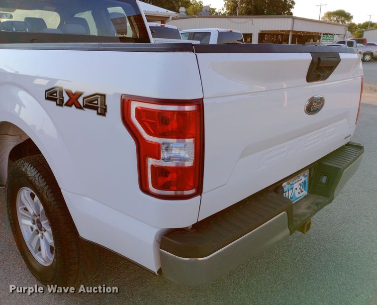 image for item DW0782 2018 Ford F150 SuperCab pickup truck