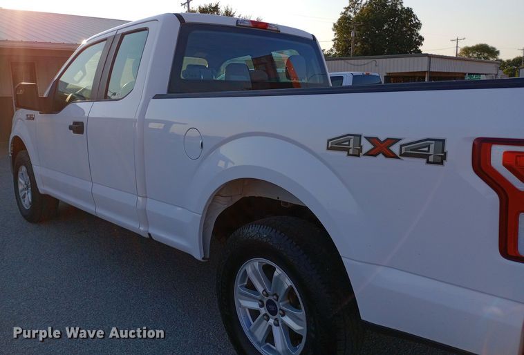 image for item DW0782 2018 Ford F150 SuperCab pickup truck