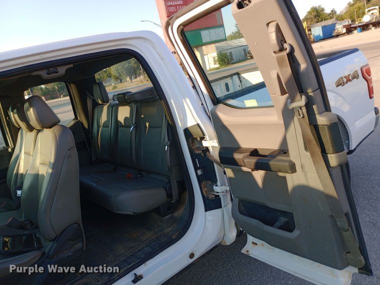 image for item DW0782 2018 Ford F150 SuperCab pickup truck