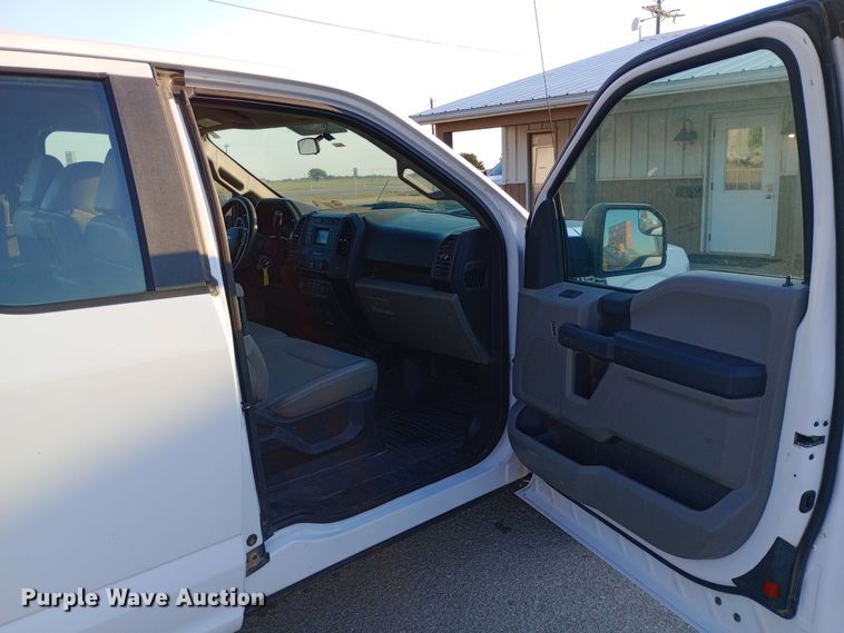 image for item DW0782 2018 Ford F150 SuperCab pickup truck