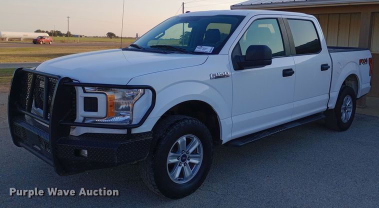 image for item DW0783 2018 Ford F150 SuperCrew pickup truck