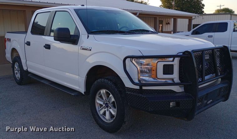 image for item DW0783 2018 Ford F150 SuperCrew pickup truck