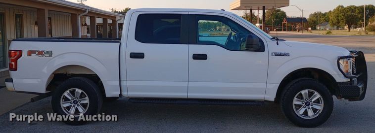 image for item DW0783 2018 Ford F150 SuperCrew pickup truck