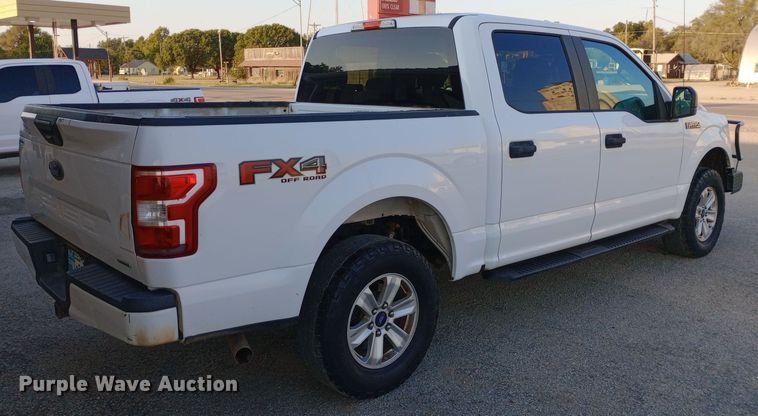 image for item DW0783 2018 Ford F150 SuperCrew pickup truck