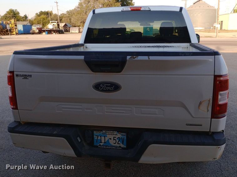 image for item DW0783 2018 Ford F150 SuperCrew pickup truck