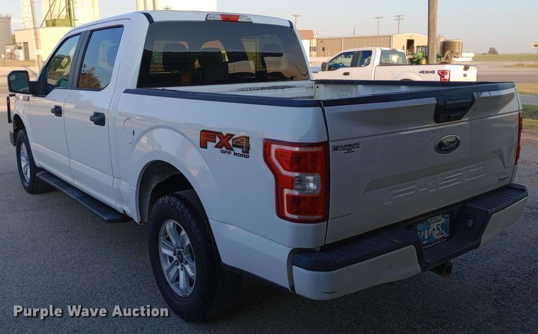 image for item DW0783 2018 Ford F150 SuperCrew pickup truck