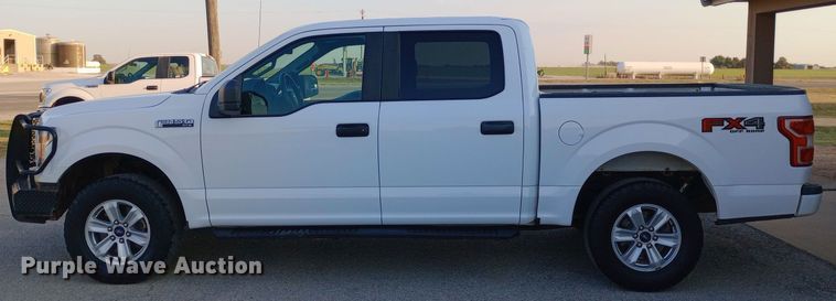 image for item DW0783 2018 Ford F150 SuperCrew pickup truck