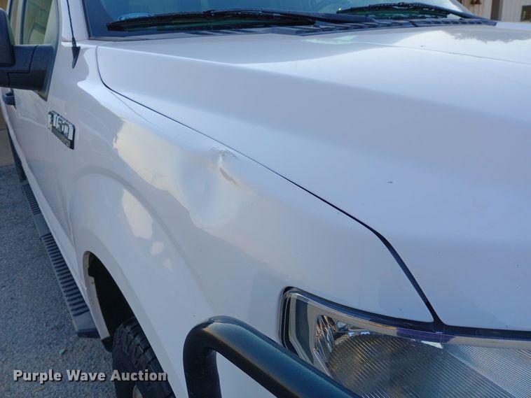 image for item DW0783 2018 Ford F150 SuperCrew pickup truck