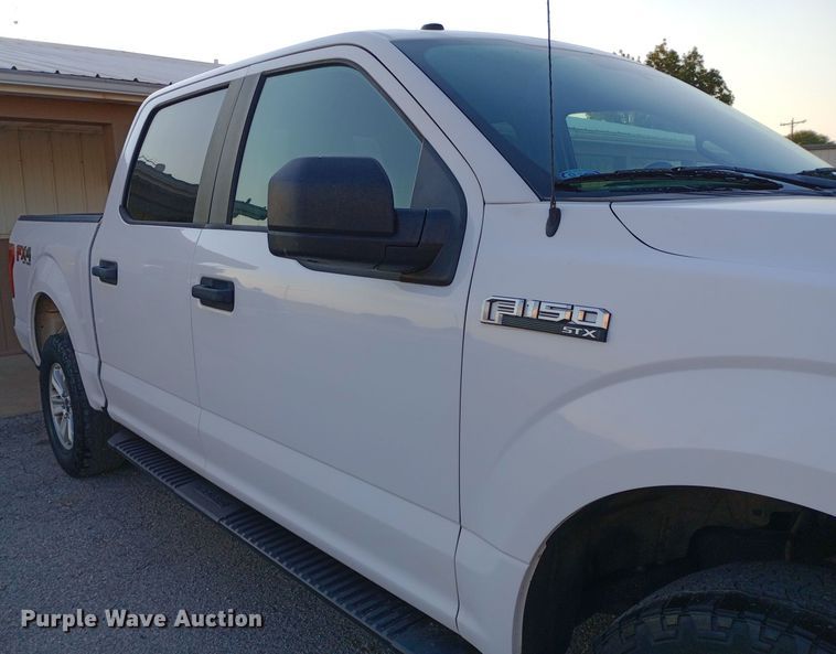 image for item DW0783 2018 Ford F150 SuperCrew pickup truck