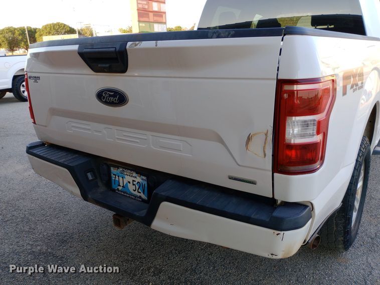 image for item DW0783 2018 Ford F150 SuperCrew pickup truck