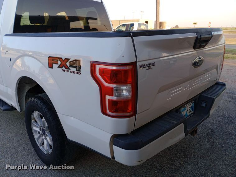 image for item DW0783 2018 Ford F150 SuperCrew pickup truck