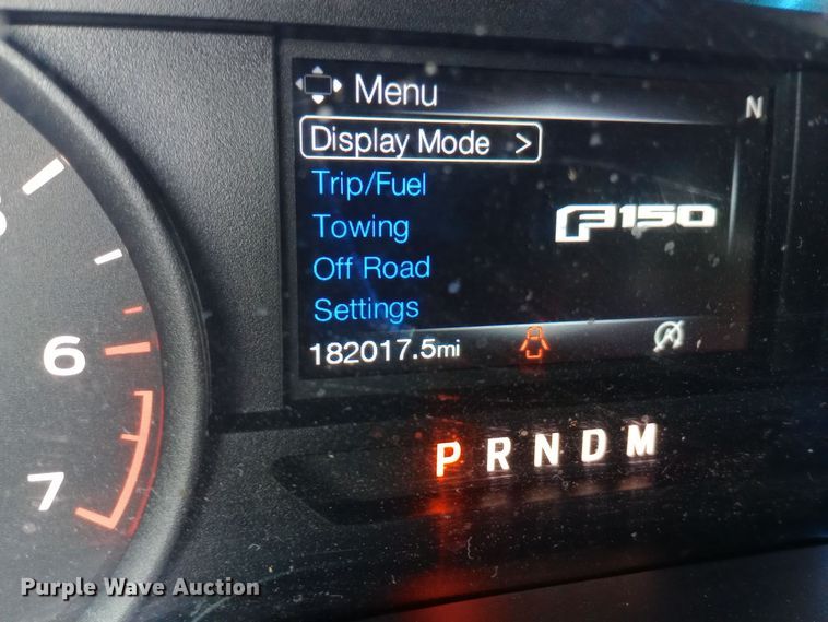 image for item DW0783 2018 Ford F150 SuperCrew pickup truck