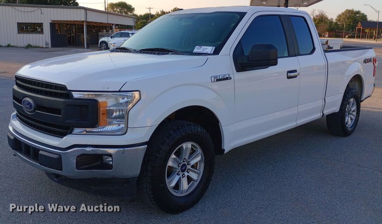 image for item DW0784 2018 Ford F150 SuperCab pickup truck