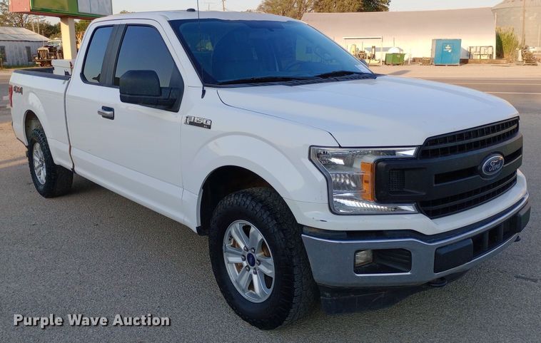 image for item DW0784 2018 Ford F150 SuperCab pickup truck