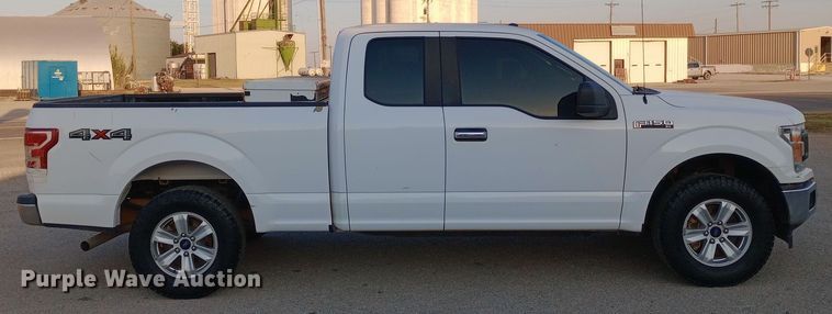 image for item DW0784 2018 Ford F150 SuperCab pickup truck