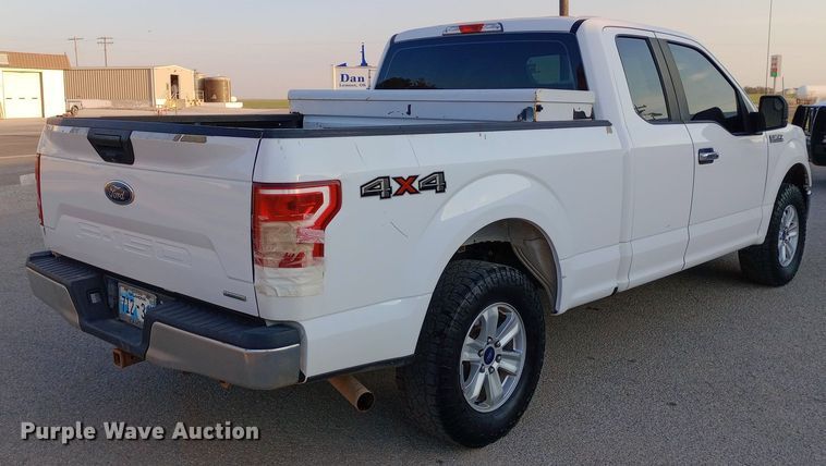 image for item DW0784 2018 Ford F150 SuperCab pickup truck