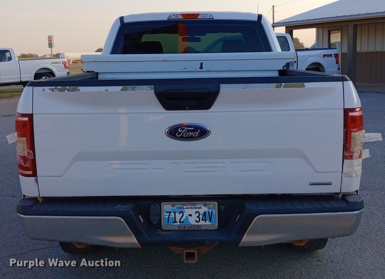 image for item DW0784 2018 Ford F150 SuperCab pickup truck