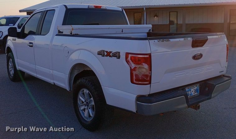 image for item DW0784 2018 Ford F150 SuperCab pickup truck